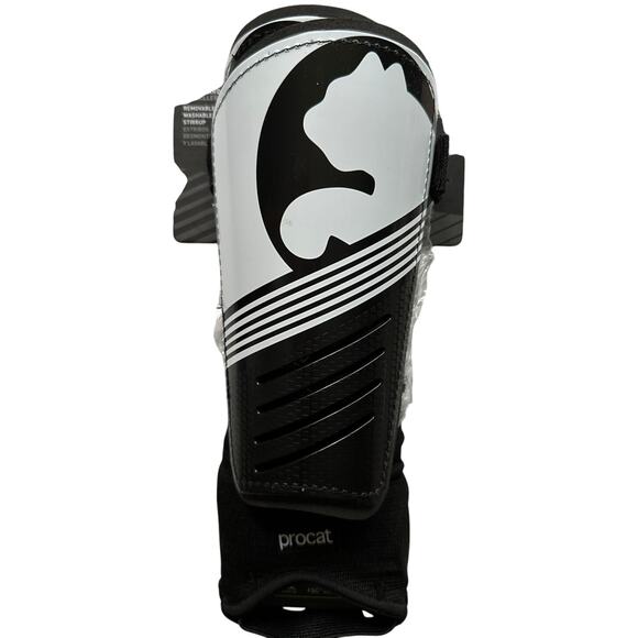 Puma Other - Procat by Puma Soccer Shin Guards w/ Ankle Support – Size L – Black/White –‎ NWT